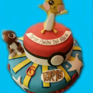 Бутикова торта Pokemon