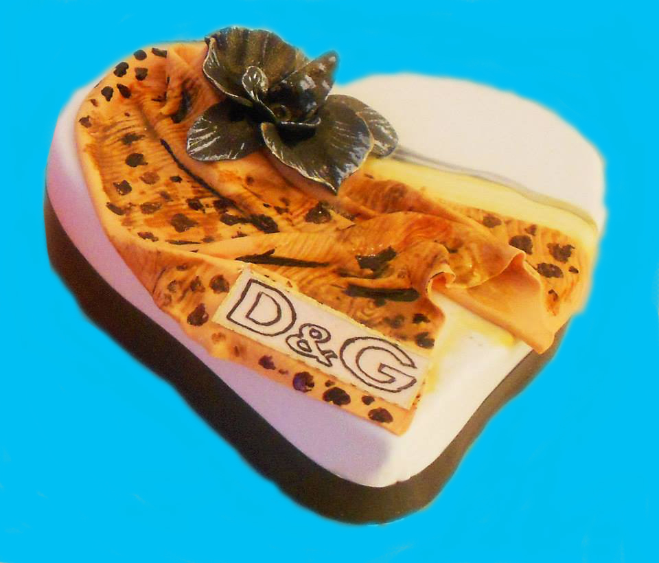 Бутикова торта D&G Сърце
