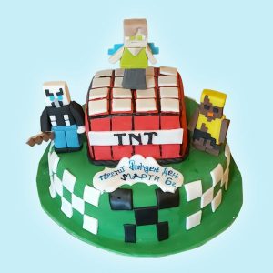 Бутикова торта Майнкрафт/Minecraft